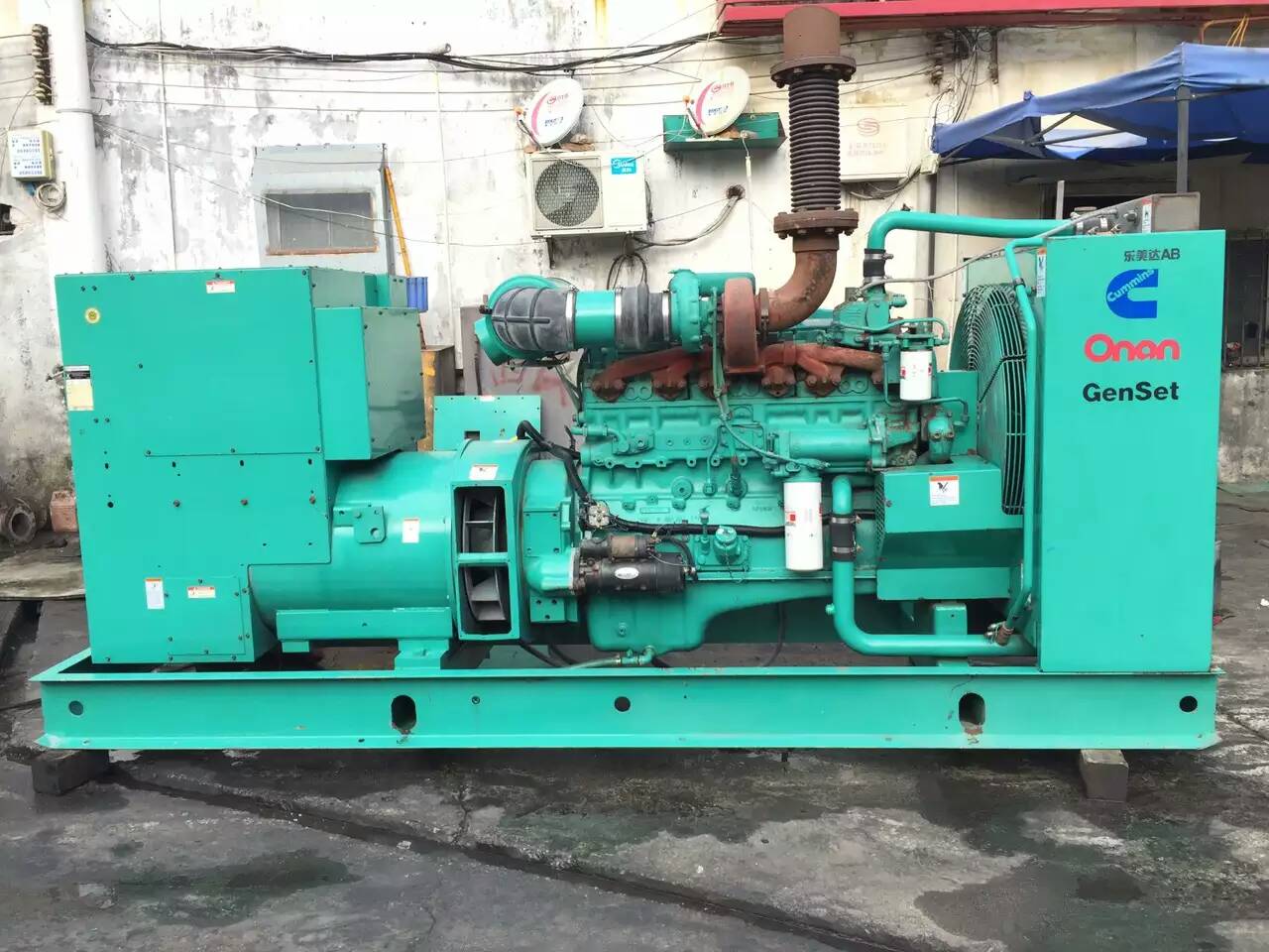 魏县租赁发电机-柴油发电机不正常冒烟的原因
